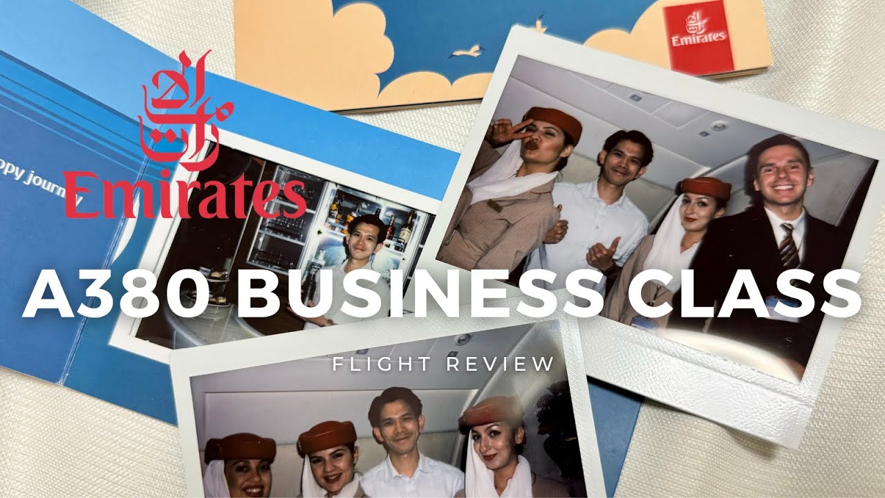 ВЕСЕЛЬЕ на борту бизнес-класса Emirates A380!
