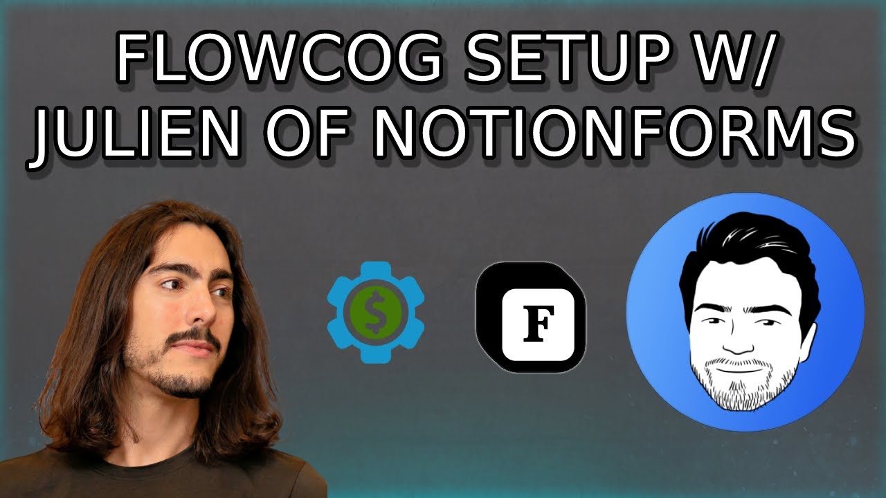 FlowCog SaaS financial modeling software setup for NotionForms with CEO Julien Nahum