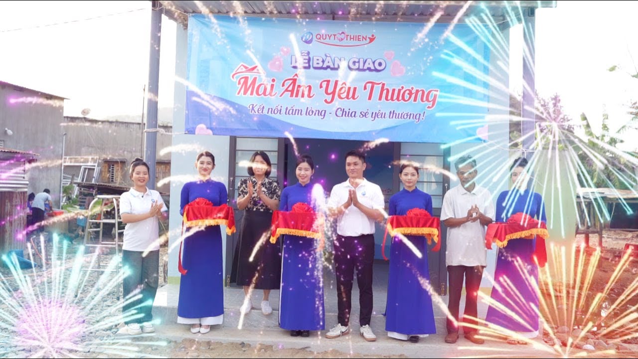 Lễ bàn giao mái ấm yêu thương#tuthien #yeucuocsong #giadinh