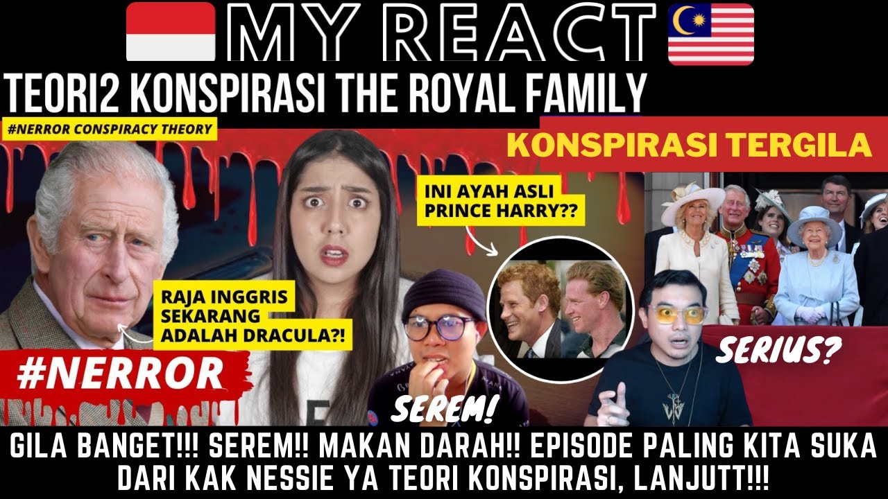 SEREM! PENDEDAHAN YOUTUBER INDONESIA TENTANG TEORI2 KONSPIRASI TERGILA KERAJAAN INGGRIS! GILA BANGET