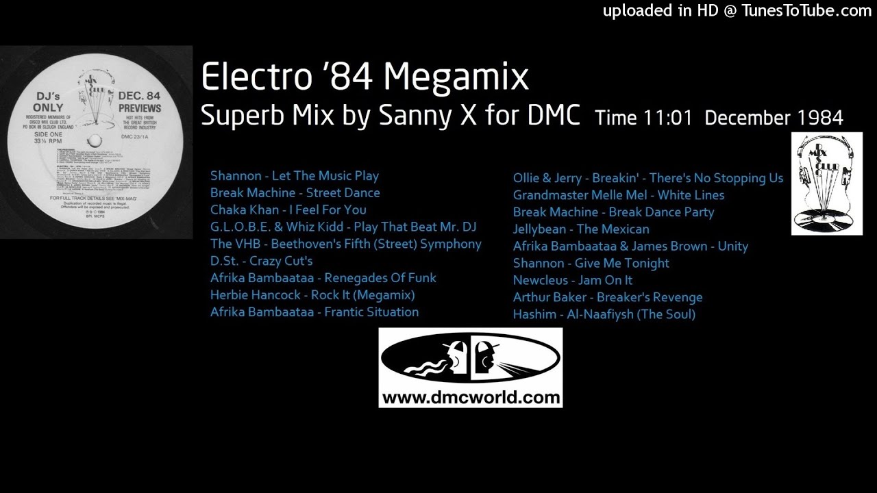 Electro '84 Megamix (DMC Mix by Sanny X December 1984)