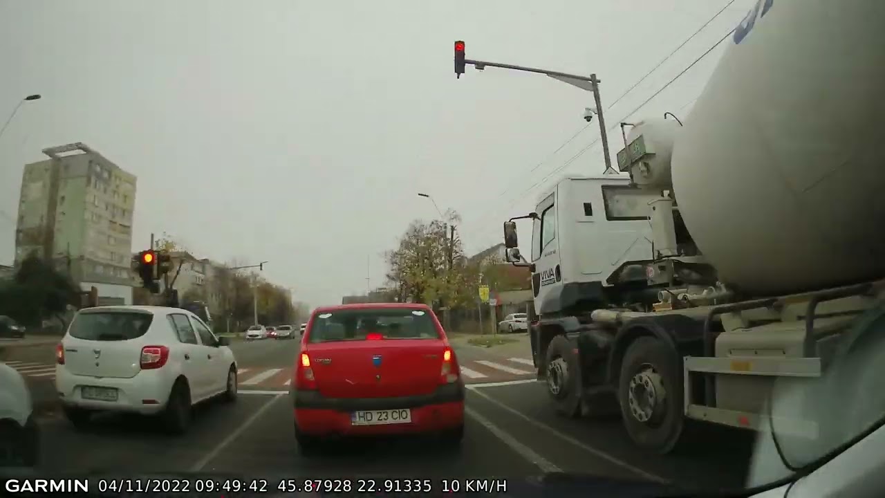 DRIVE #2252: Streets of Deva (Romania) (timelapse 4x) *Read Description*