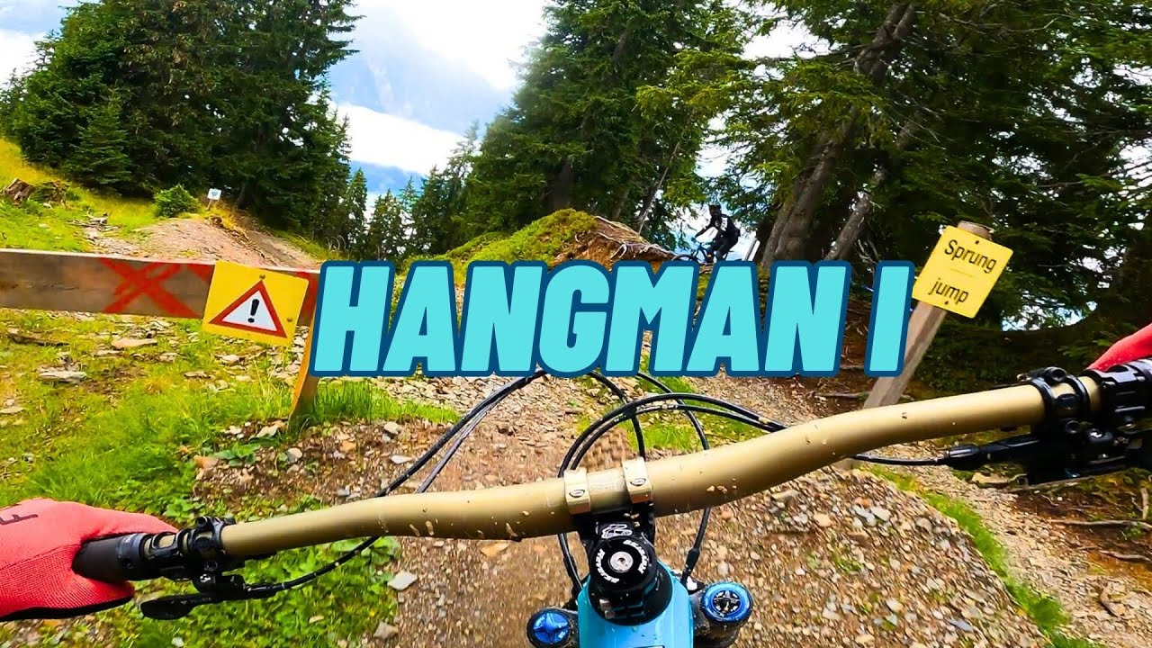 FAST GESTÜRZT I HANGMAN 1 I BIKEPARK LEOGANG 2023 I RAW KURS POV