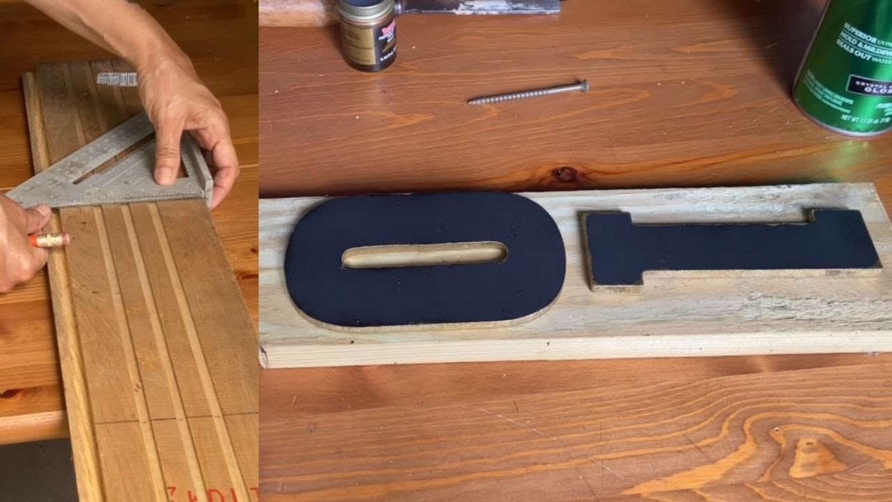 💡How to Make a Solar Powered Illuminated HOUSE NUMBER Sign DIY💡