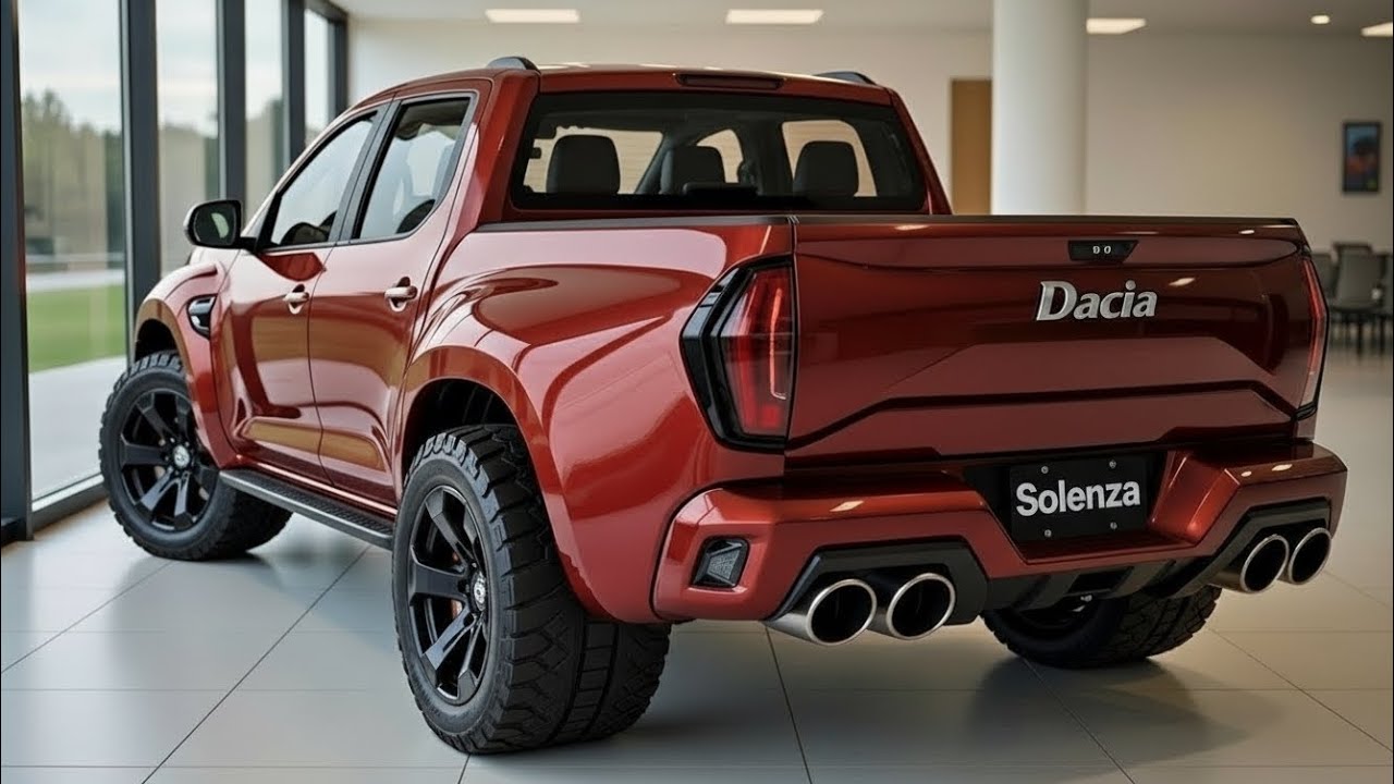 2026 Dacia Solenza Pickup enthüllt – 25.000 € Arbeitstier mit Hybrid & Allrad!