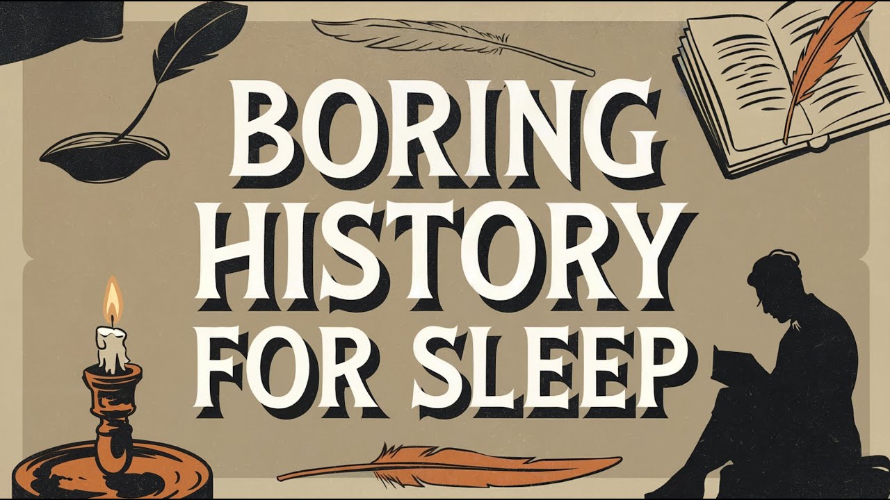 Boring History For Sleep | Gentle Storytelling & Ambient Sounds (8 HOURS)