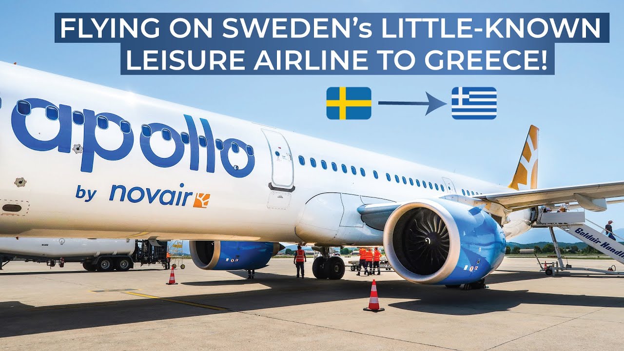 TRIPREPORT | Novair (ECONOMY) | Airbus A321neo | Stockholm Arlanda - Preveza