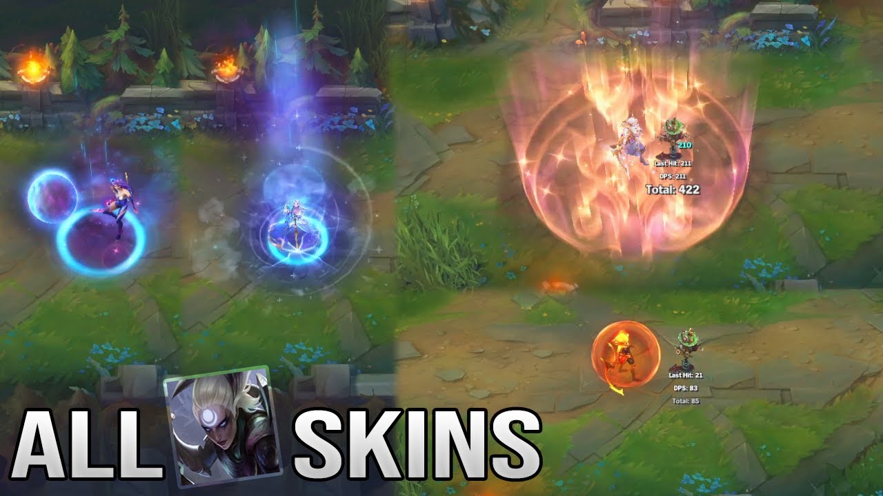All Diana Skins Spotlight 2024 - League of Legends