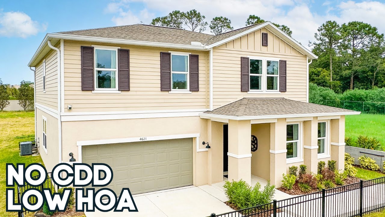 New Construction House Tour in Apopka, Florida!! LOW HOA & NO CDD