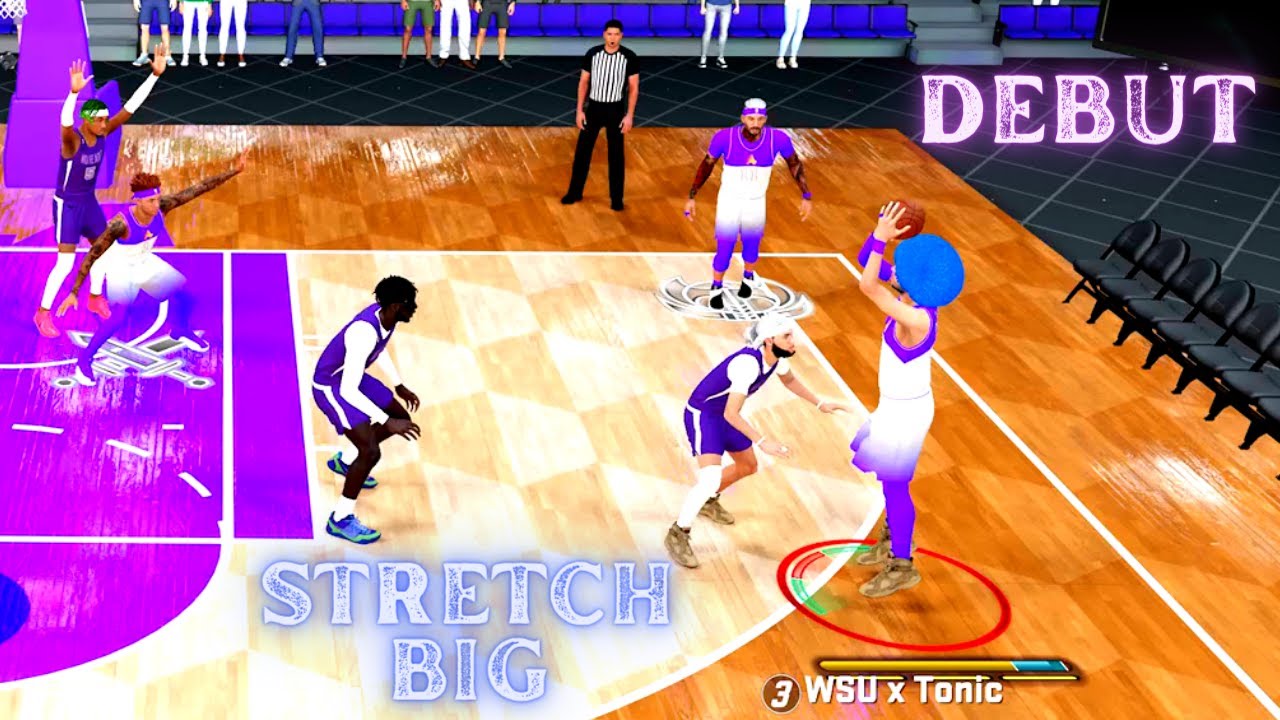 MY NEW STRETCH BIG is a HEADACHE for PROAM TEAMS NBA 2K23!