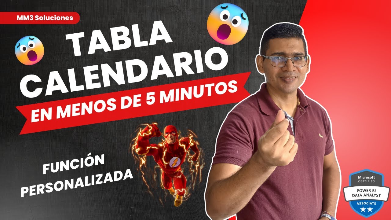 ⚡️CREA UN CALENDARIO DINÁMICO AUTOMÁTICAMENTE USANDO POWER QUERY 📆 | FUNCIÓN PERSONALIZADA 💻