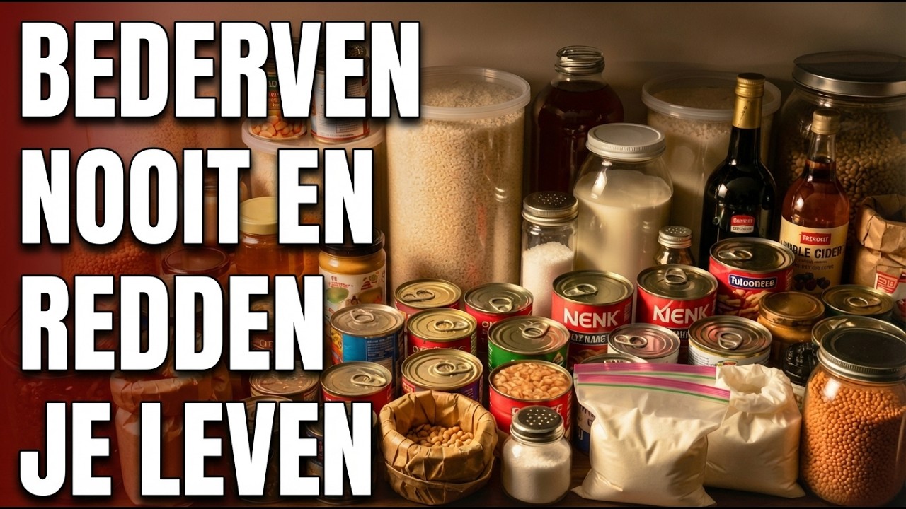 20 Voedingsmiddelen Die NOOIT Bederven (En Je Leven Kunnen Redden)