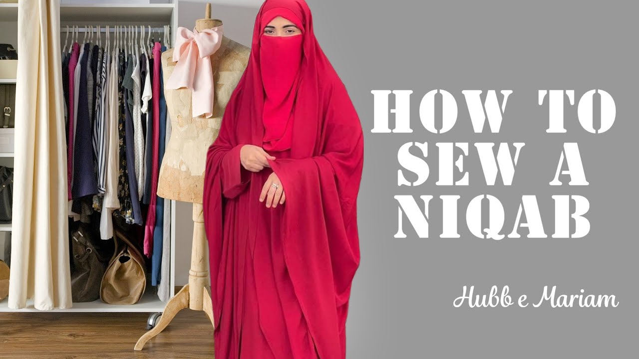 How To Make Niqab | Nose Piece | Hijab Tutorial For Beginners  | DIY  #youtube #islamic