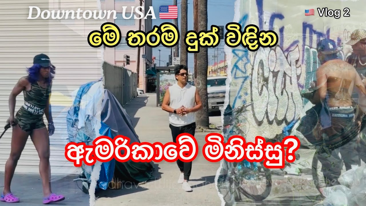 ඇත්තටම අසරණ ලංකාවද? ඇමරිකාවද? | USA Vlog 2