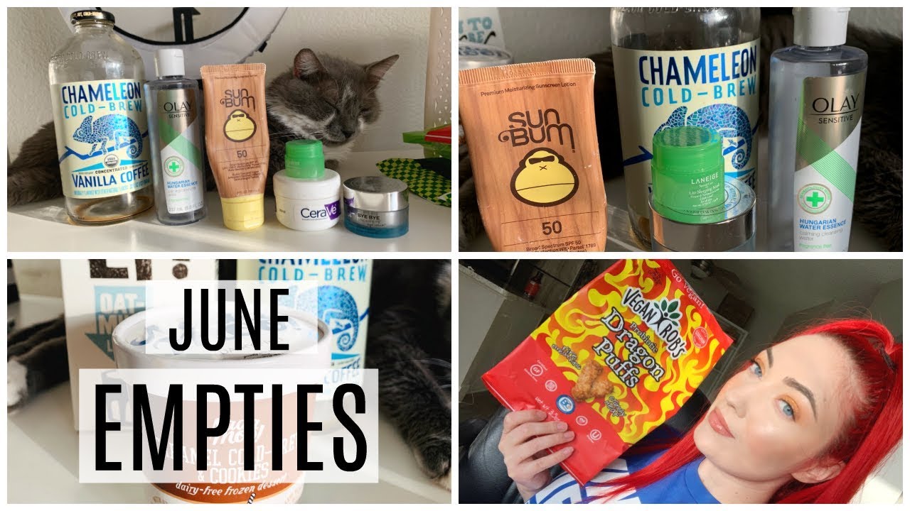 June Empties 2019