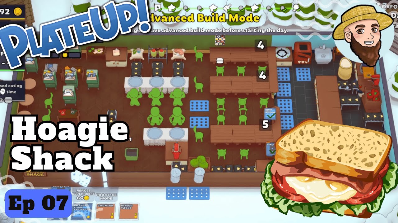 Hoagie Shack! - Solo Play PlateUp! I Part 07 #sandwhiches  #theontariogardener #plateup #update