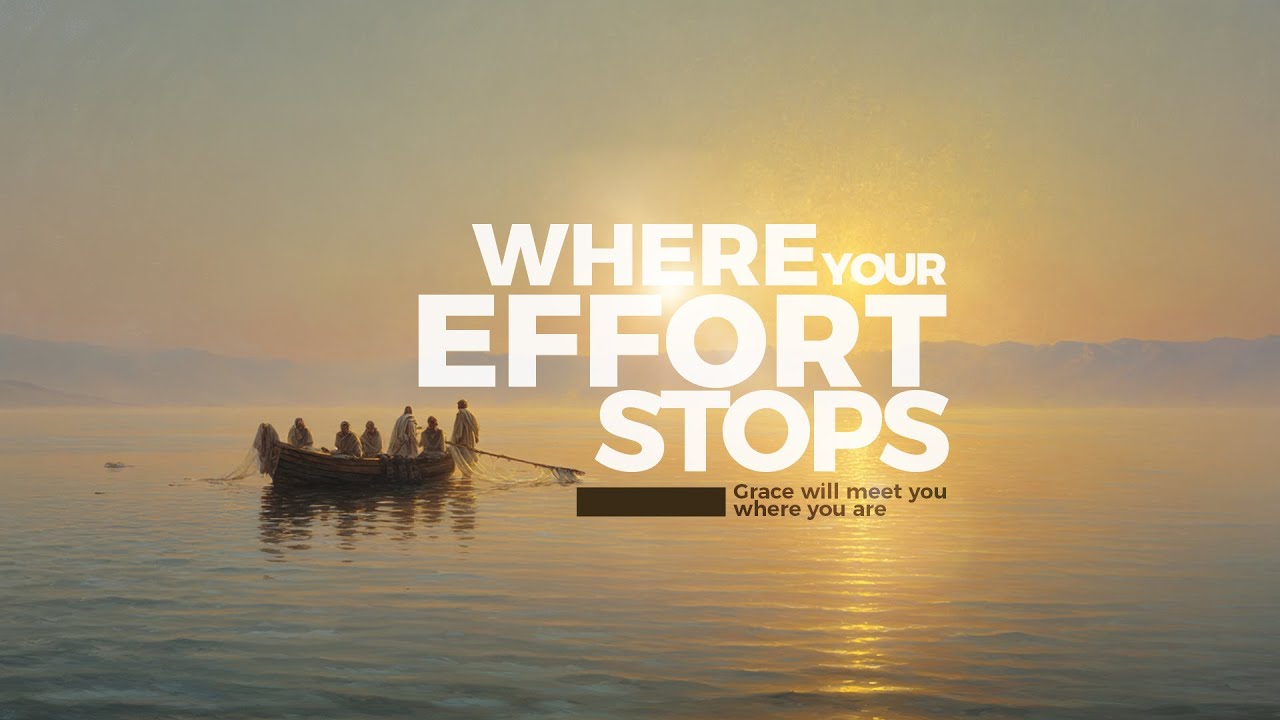 WHERE YOUR EFFORT STOPS | Let Go and Let God | A Song of Surrender and Grace