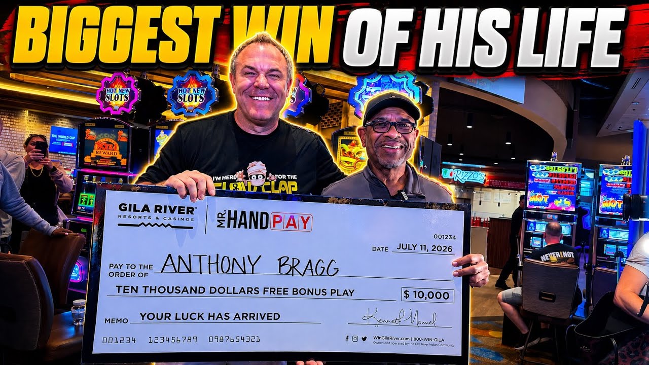His Emotions Took Over After This Massive Jackpot Hit