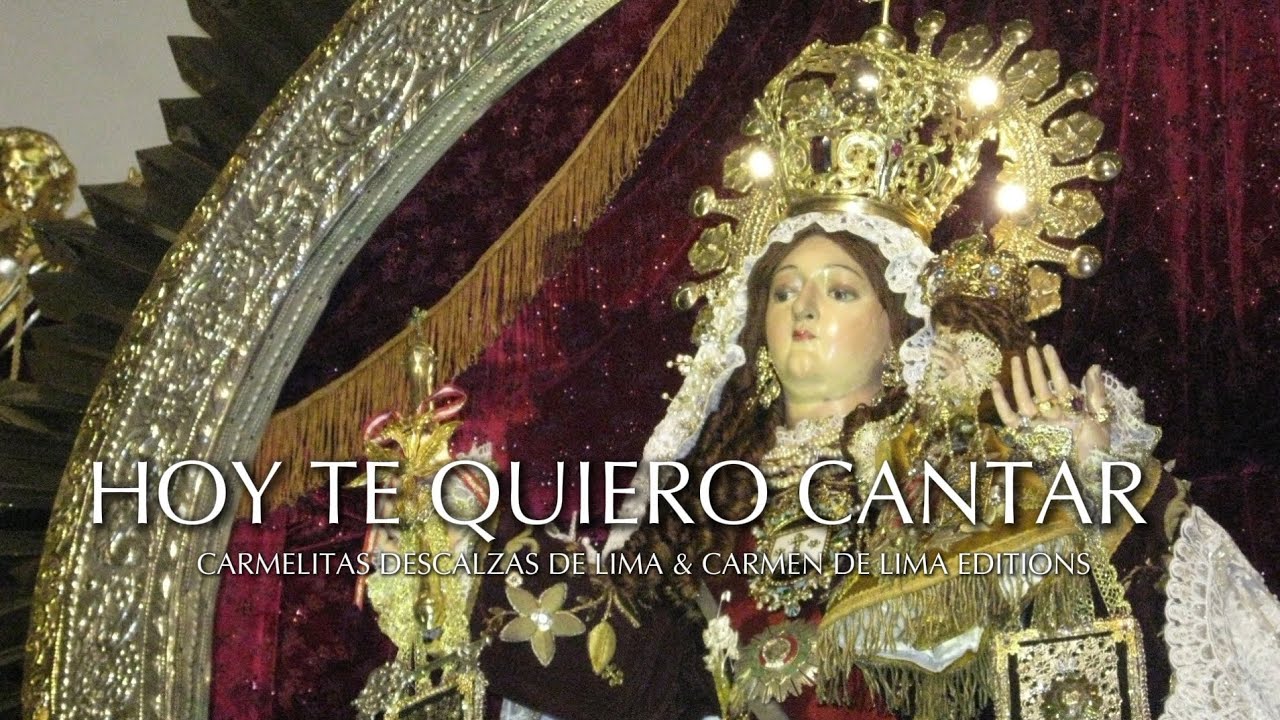 Carmen de Lima Editions -'Hoy Te Quiero Cantar Lyric Video'