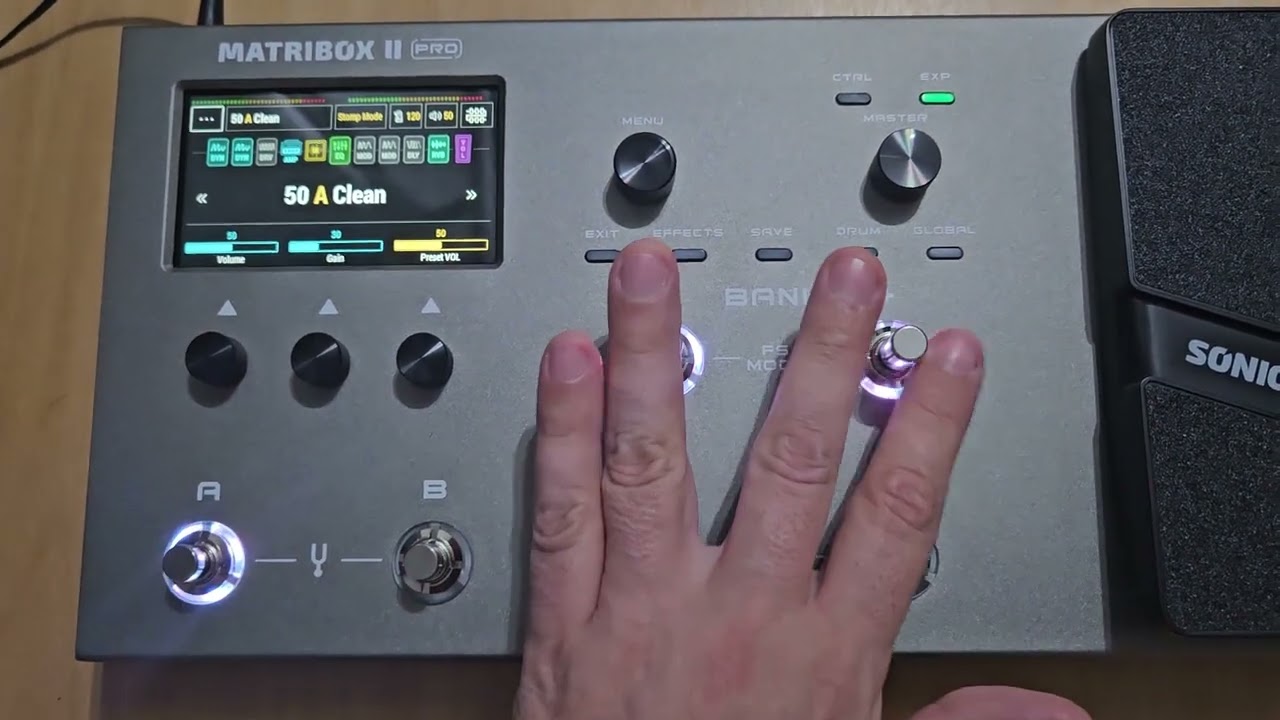 Matribox 2 Pro - Modo Stomp