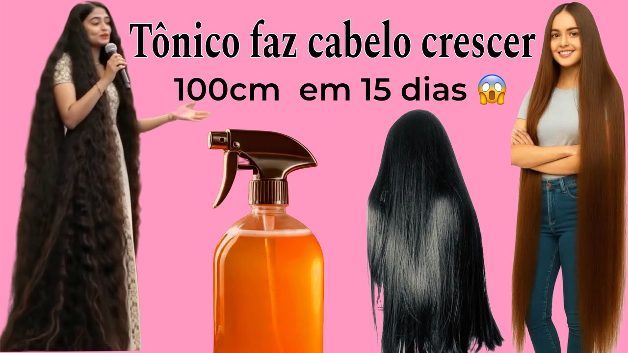 Cuidado não usa muito seu cabelo vai crescer 100cm 😱