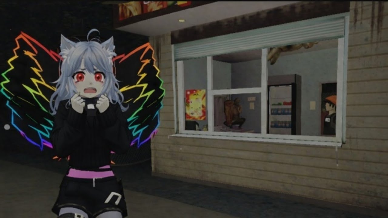 ROBLOX-JOGANDO SHAWARMA KIOSK DE NOITE 👀😫