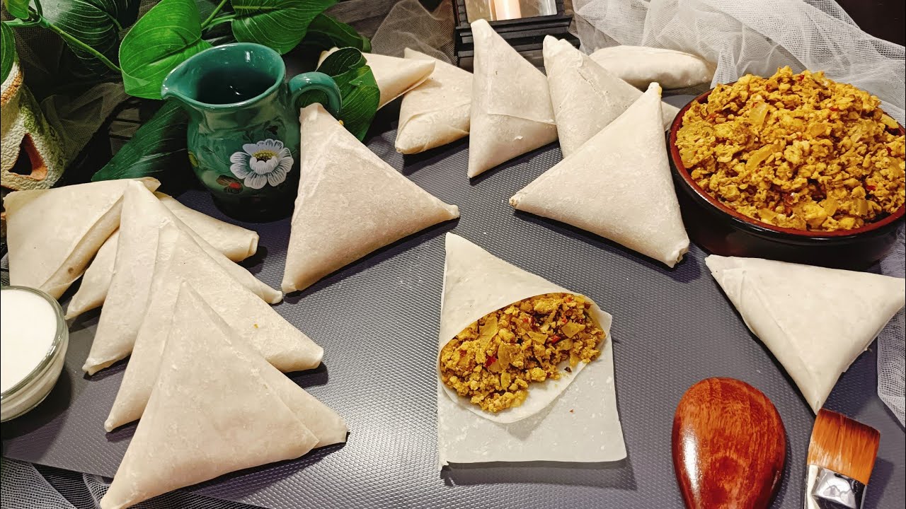 Ramadan Kareem Recipe Crispy & Crunchy Chicken Samosa Recipe Easy