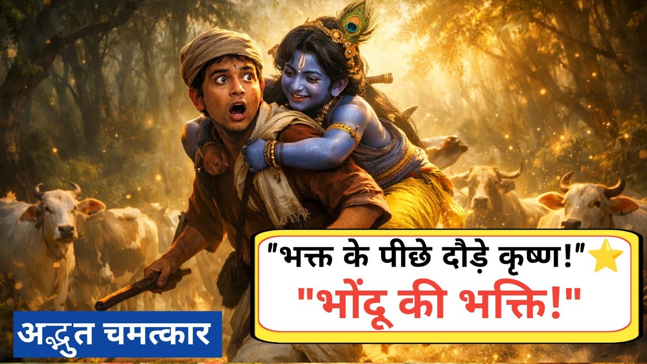 जब एक भोले चरवाहे के पीछे दौड़ पड़े Banke Bihari | भोंदू की सच्ची कहानी 😲 | banke bihari true story 