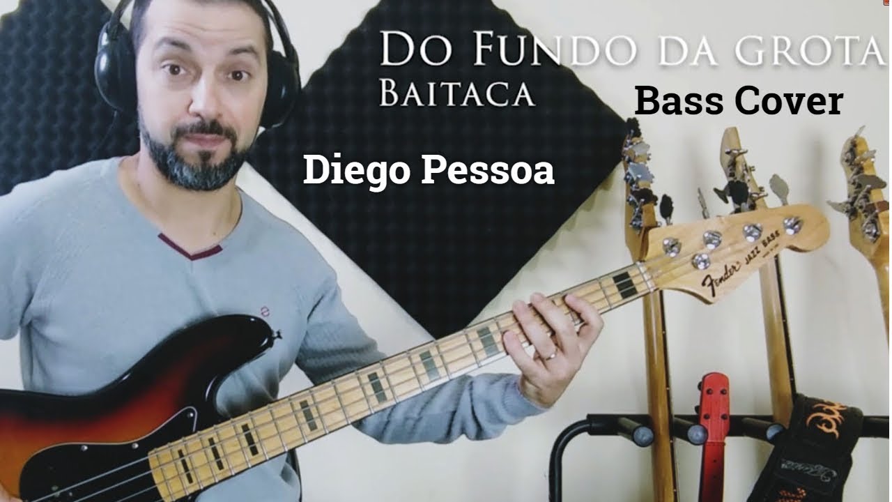 Baitaca - Do Fundo da Grota - Contrabaixo na Vaneira - Bass Cover -Diego Pessoa
