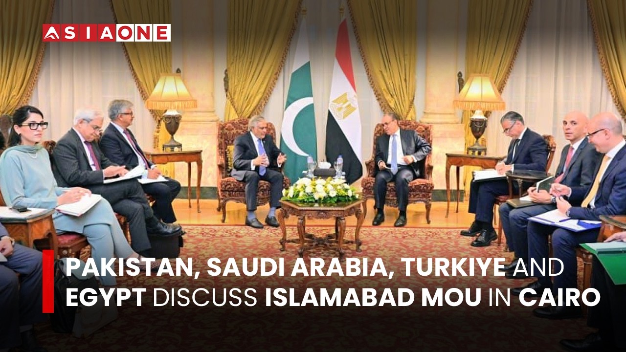 Pakistan, Saudi Arabia, Turkiye And Egypt Discuss Islamabad MOU In Cairo | Asia One News