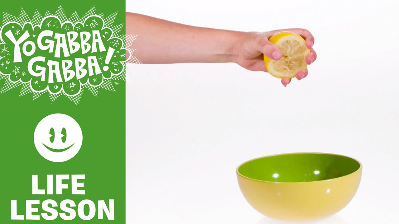 Learn with Plex - Making Lemonade - Yo Gabba Gabba!