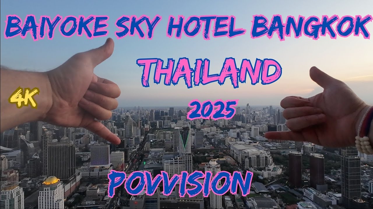 Baiyoke Sky Hotel Bangkok | Tallest Hotel in Thailand POV Tour 4K #BaiyokeSkyHotel #bangkokhotels