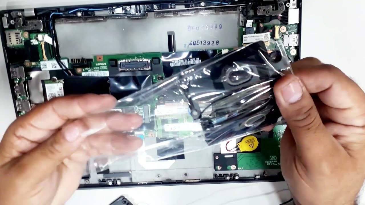 How to Replace Lenovo T470s Speakers.
