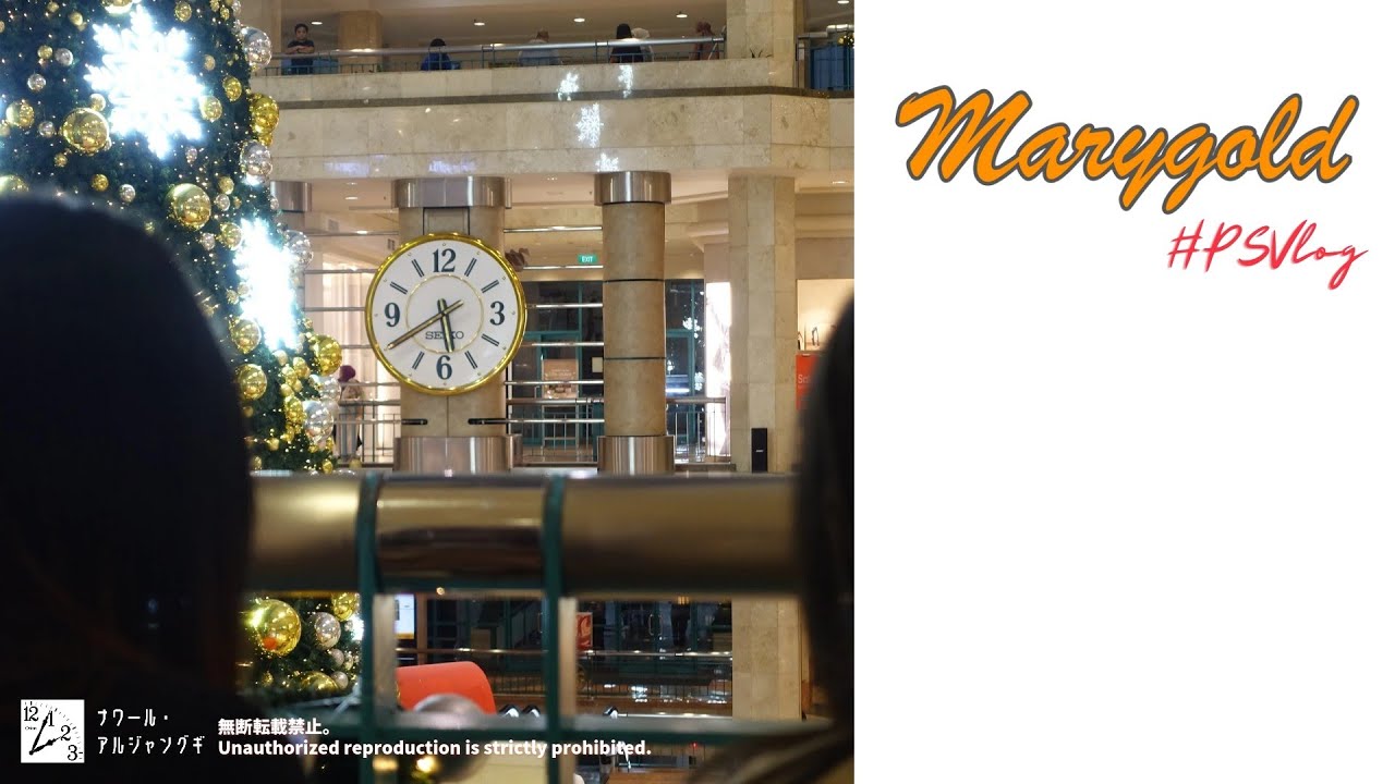 [Doll Close-up] #PSVlog Dec 2023: Marygold Musical Clock at PLAZA SENAYAN