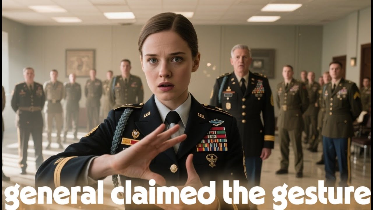 The general claimed the gesture was reserved for SEALs — then stopped cold when she mirrored it.