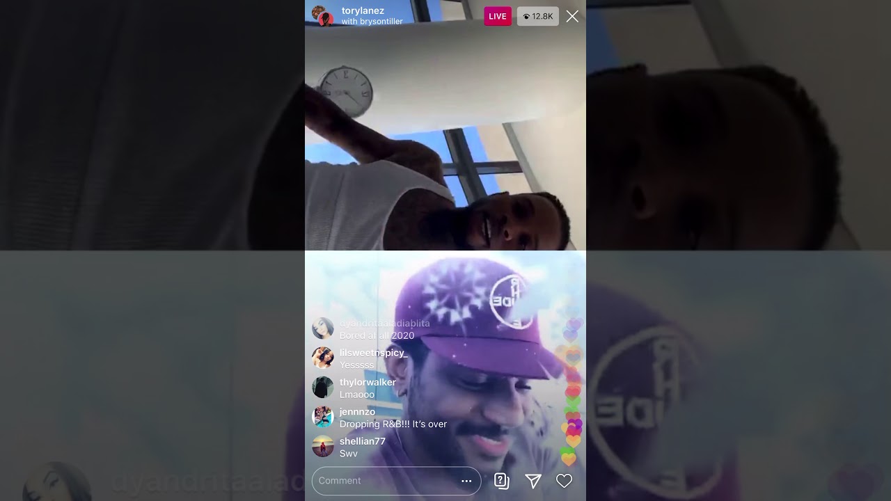 Bryson Tiller Joins Tory Lanez ig live to SOUNDCLASH