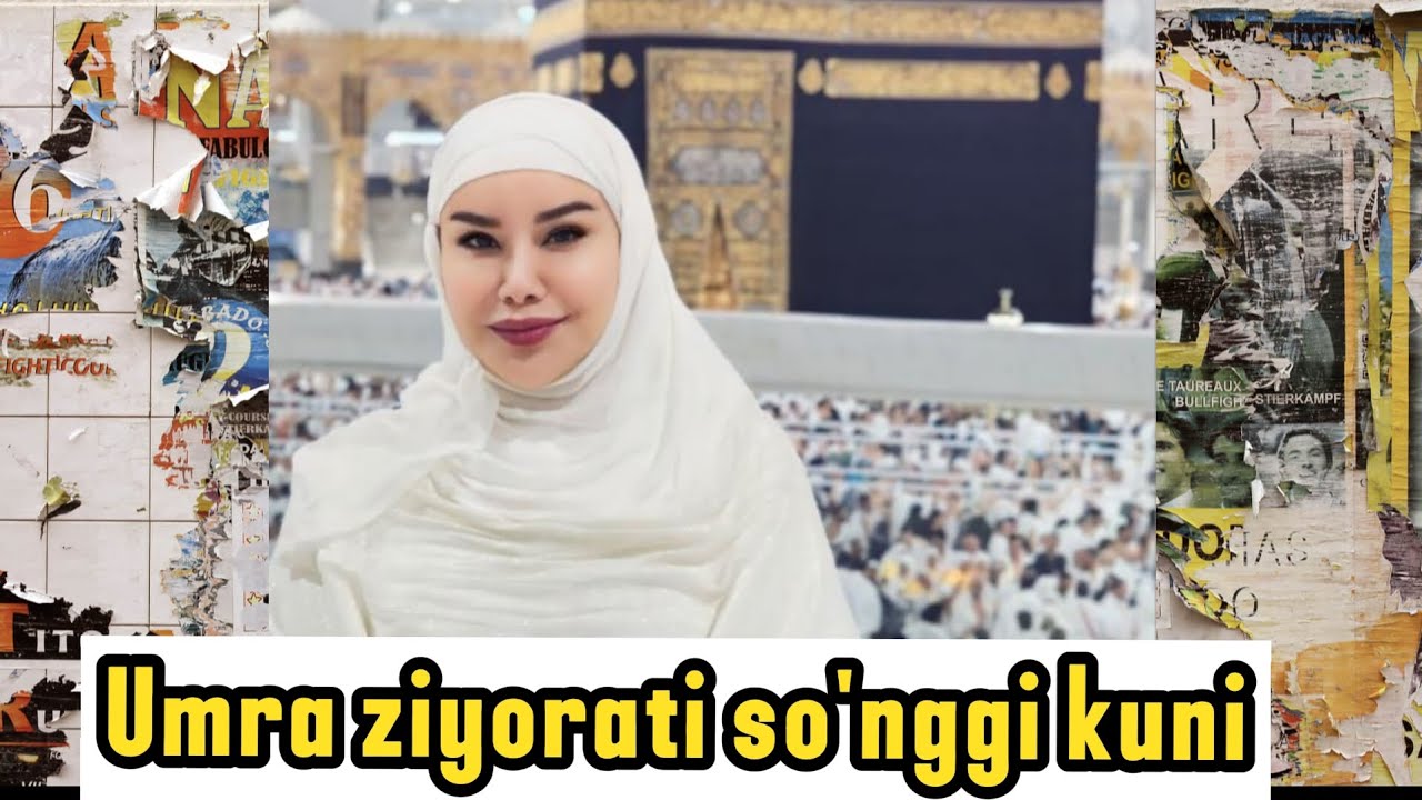 Yulduz Usmonova Umra ziyoratidan qaytyapti