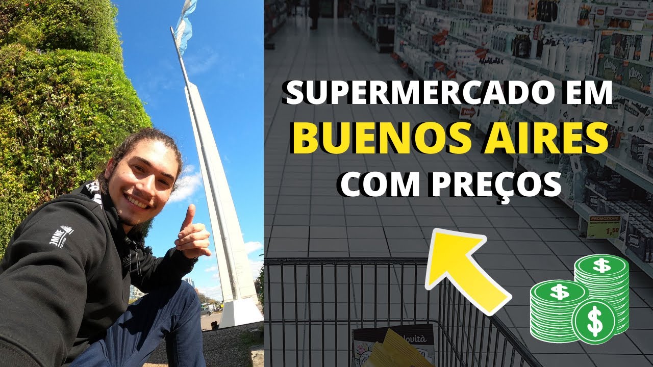 Supermercado em Buenos Aires (com preços)-Medicina na Argentina