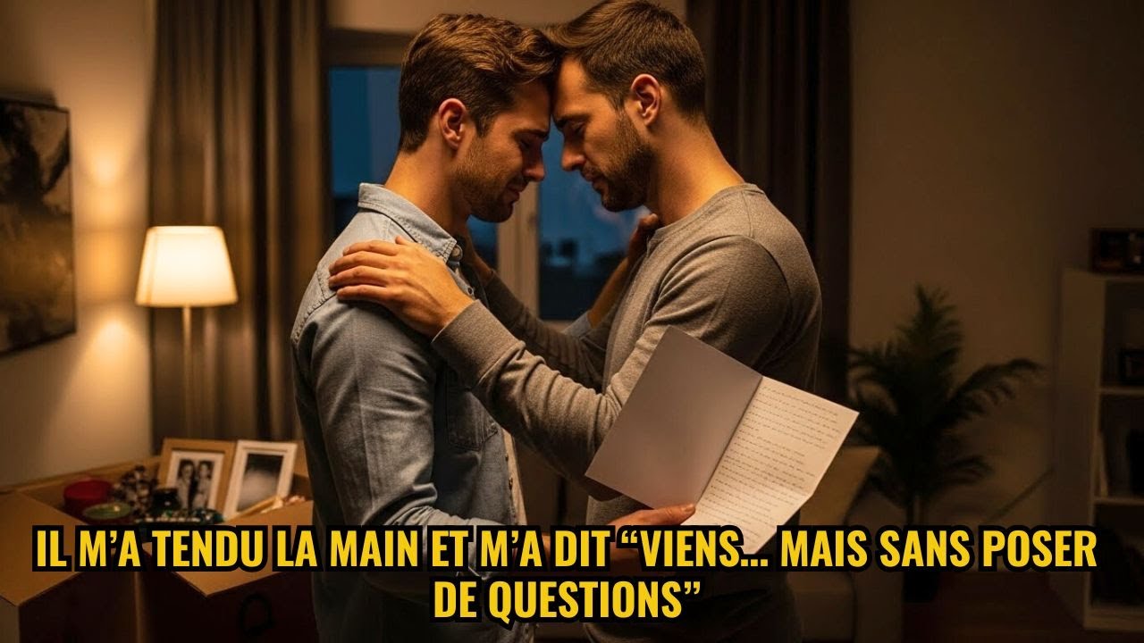 Il m’a tendu la main et m’a dit “viens… mais sans poser de questions” | Histoire Gay