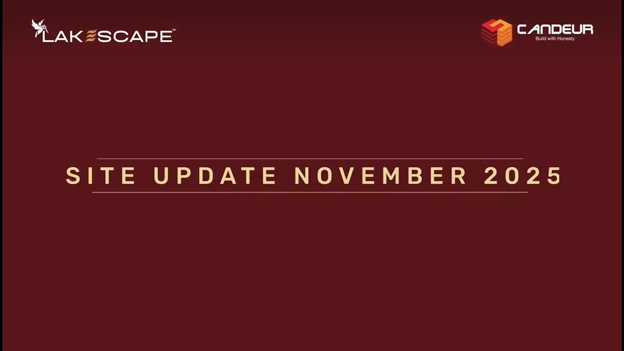 Candeur Lakescape November 2025 Construction Update
