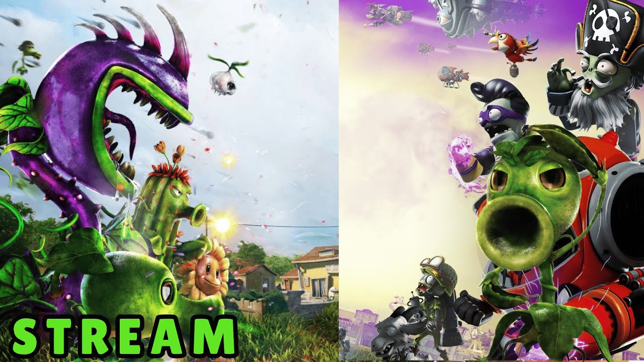 🔴Cтрим🔴│🔥Играем в Plants vs Zombie Garden Warfare 2, GarticPhone и TF2🍀🔥