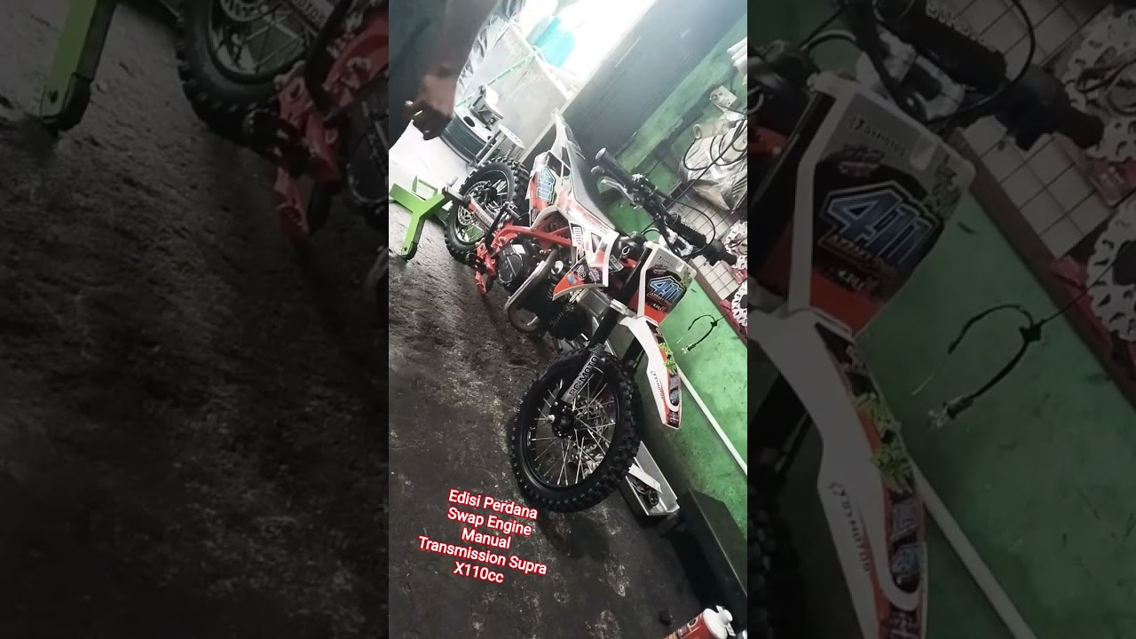 edisi perdana swap engine manual Supra X110cc 