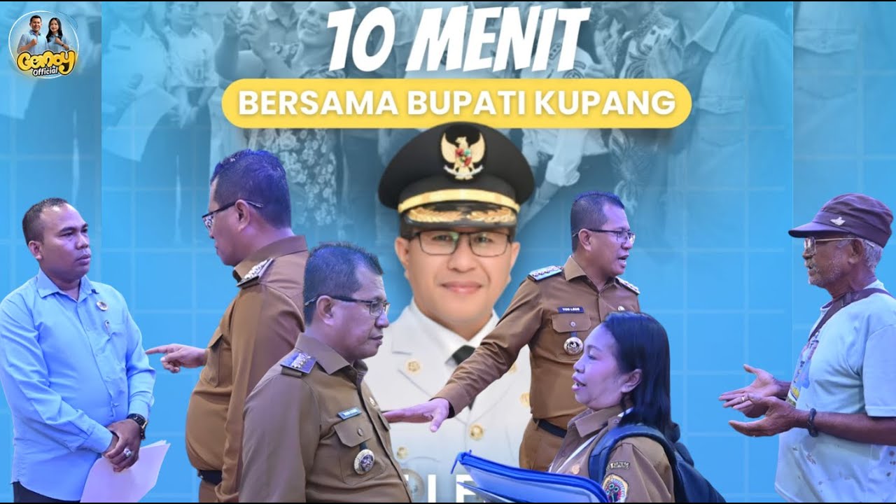 10 MENIT BERSAMA BUPATI KUPANG. Masyarakat Datang, Bupati Selesaikan Masalah !!