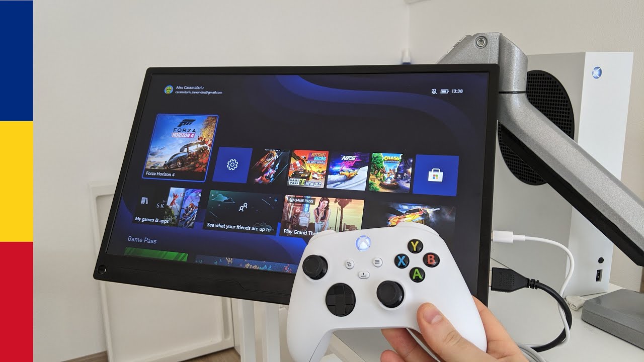 Monitor Portabil pentru console / laptopuri / PC