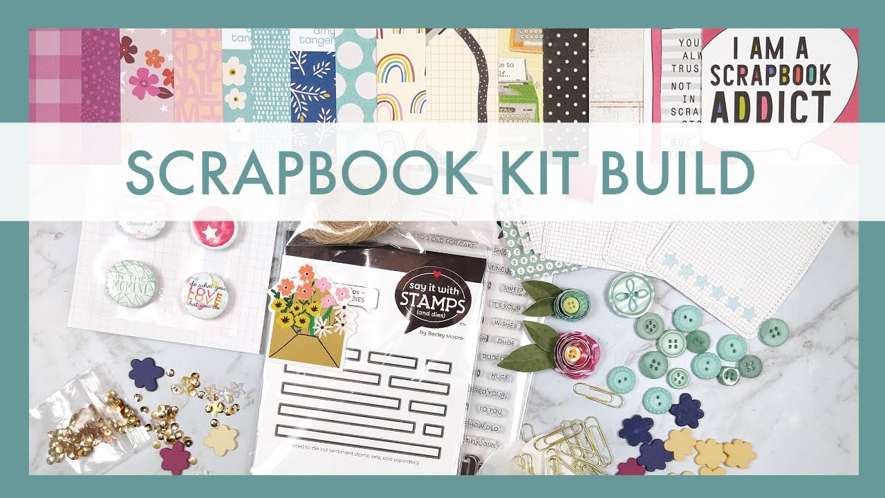 Scrapbook Kit Build, Counterfeit Kit Challenge