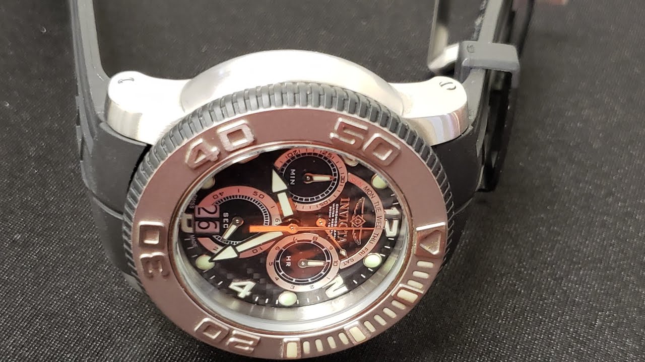 Broken Strap Replacement on an Invicta 1063 Sea Hunter 50mm