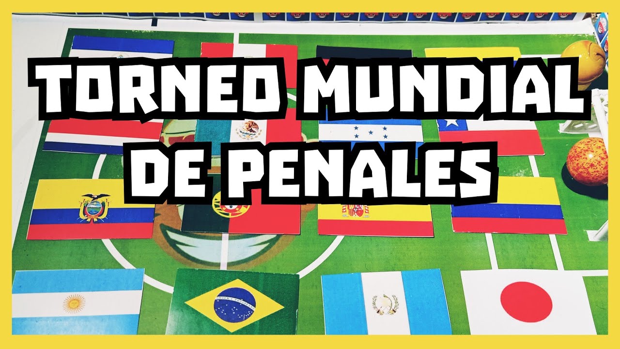 Mundial de Penales con Canicas