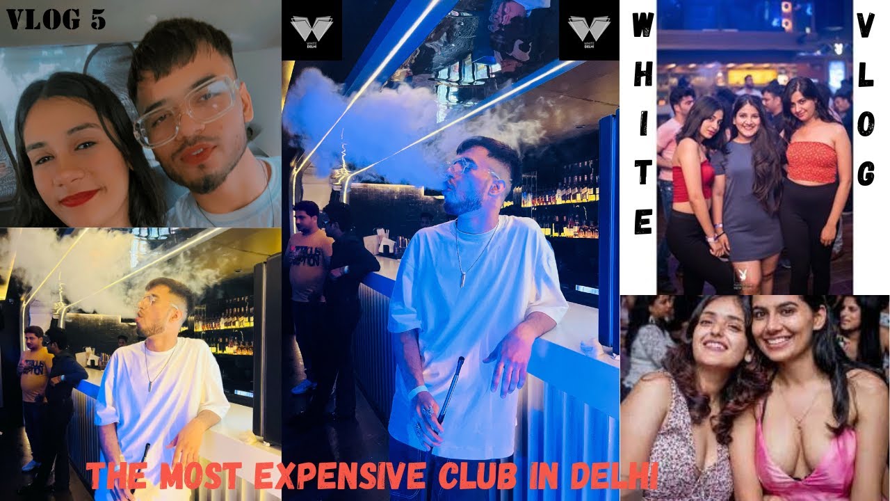 THE MOST EXPENSIVE CLUB IN DELHI || EXPLORING DELHI NIGHT LIFE || WHITE CLUB SAMRAT HOTEL DELHI ||