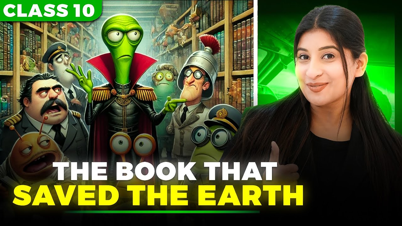 The book that saved the Earth Class 10🔥 | Imp keywords | Theme | characters by Kriti Di✅