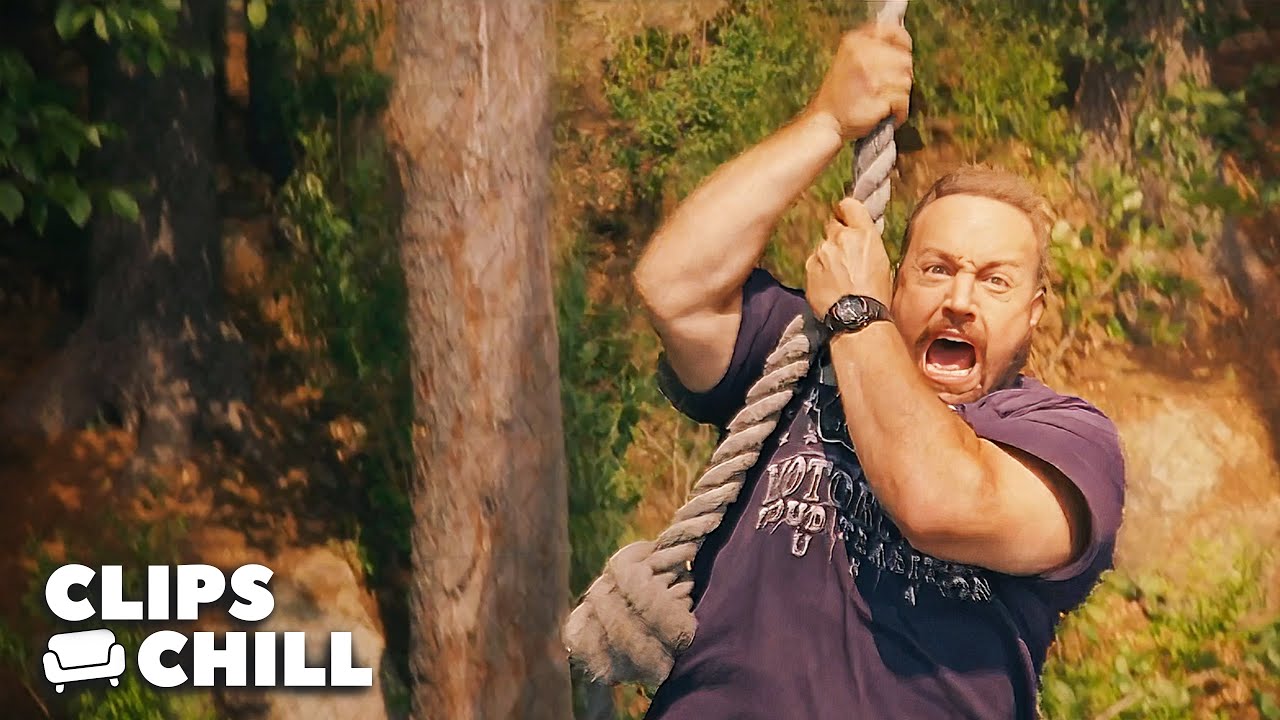 Legendario Columpio de Cuerda junto al Lago de Eric | Son como niños (Kevin James)